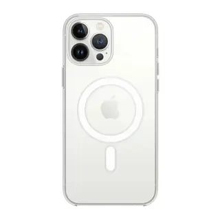 Apple İphone 15 Pro Kılıf Magneticsafe Şeffaf Silikon - Şeffaf