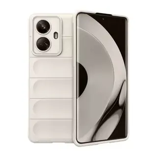 Realme 10 Pro 5g Kılıf Optimum Silikon - Krem