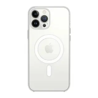 Apple İphone 14 Pro Max Kılıf Magneticsafe Şeffaf Silikon - Şeffaf