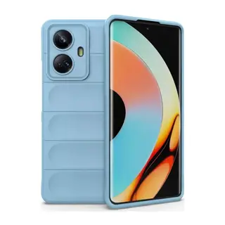Realme 10 Pro 5g Kılıf Optimum Silikon - Sky Blue