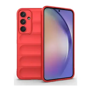 Samsung Galaxy M14 5g Kılıf Optimum Silikon - Kırmızı