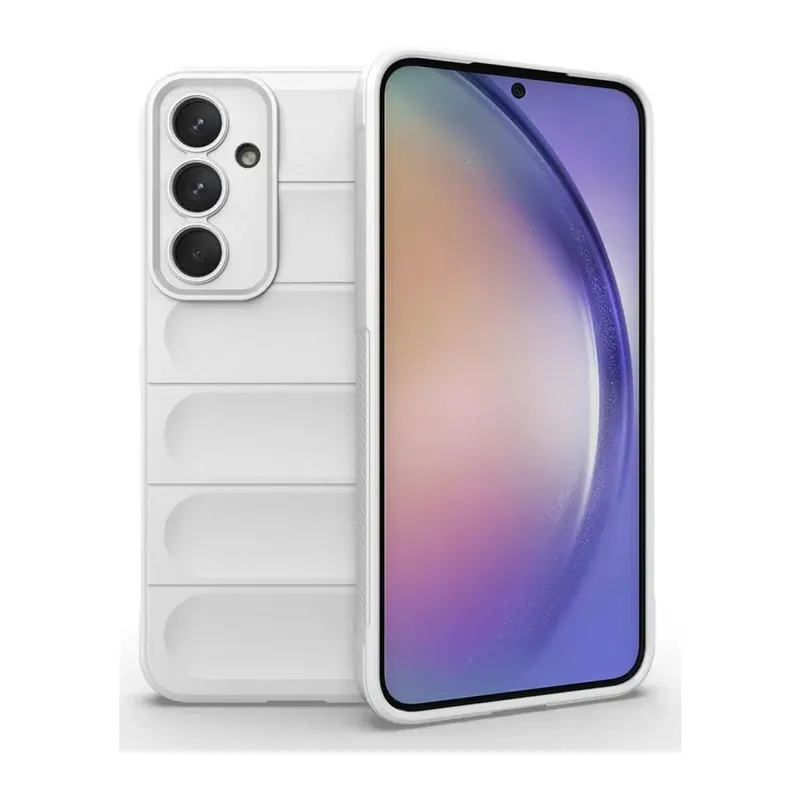 Samsung Galaxy M14 5g Kılıf Optimum Silikon - Krem