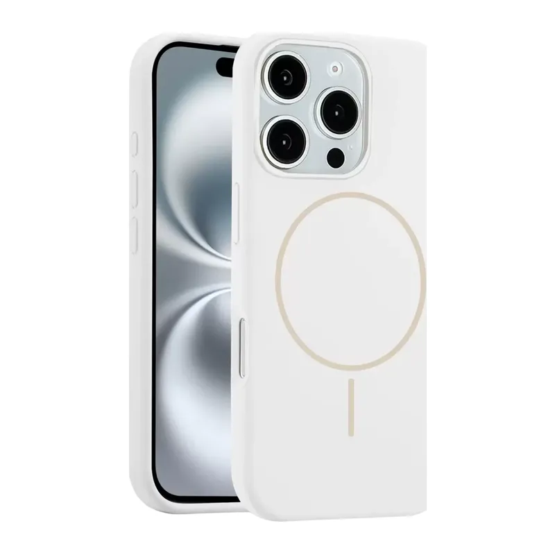 Joko Apple İphone 16 Pro Max Kılıf Jully Magsafe Kapak - Beyaz