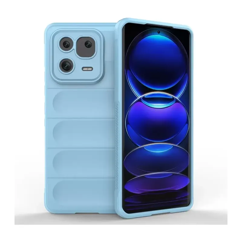 Xiaomi Mi 13 Pro Kılıf Optimum Silikon - Sky Blue