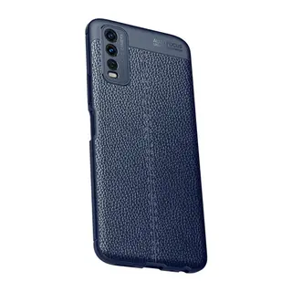 Vivo Y11s Kılıf Auto Focus Kapak - Lacivert