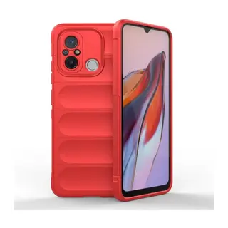 Xiaomi Redmi 12c Kılıf Optimum Silikon - Kırmızı
