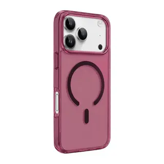Apple İphone 18 Pro Max Pc Real Magsafe Kapak - Bordo
