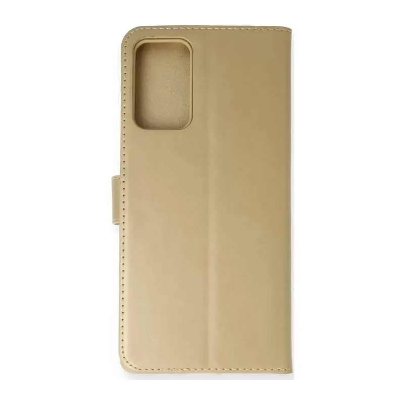 Samsung Galaxy Note 20 Kılıf Trend S Plus Kapaklı Kılıf - Gold