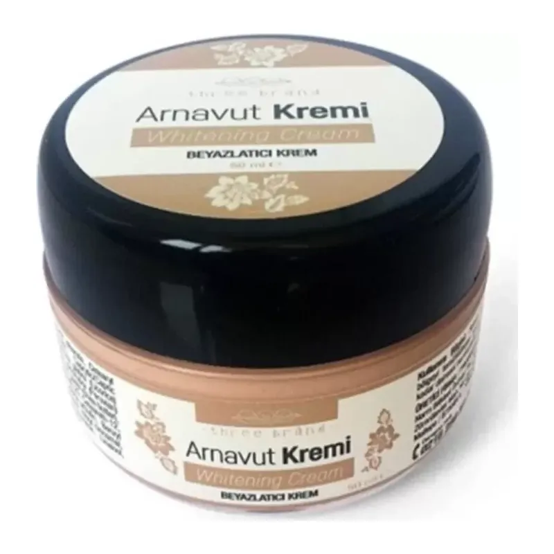 Three Brand 50 Ml Arnavut Aklık Kremi 1 Ad + Russıan Glare Tüy Dökücü Azaltıcı Merhem 50ml 1 Ad