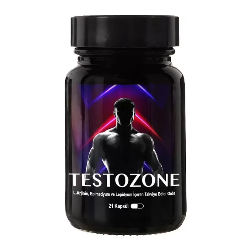 Testozone 1 Kutu Erkeklere Özel L-argininli Lepidyumlu 21lı Formül