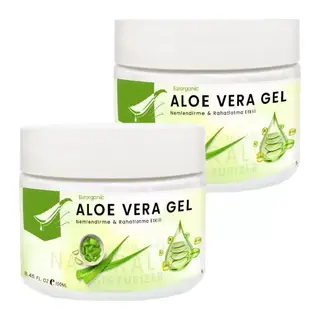 Eurorganic Aloe Vera Gel 2 Adet Cildinize Bakımjeli 100ml