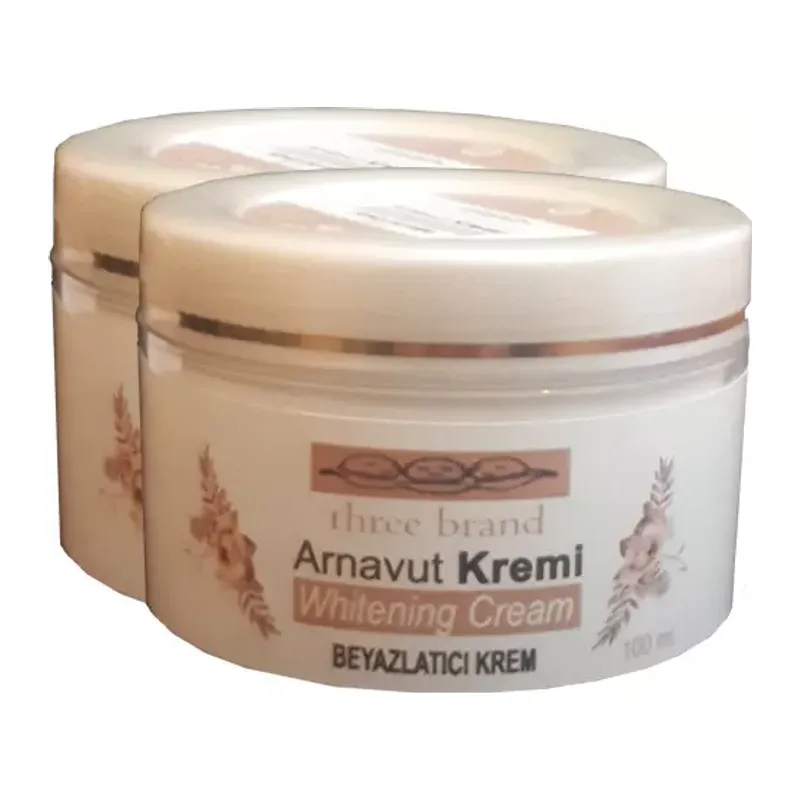 Three Brand Whitening Cream 100 Ml X 2 Adet