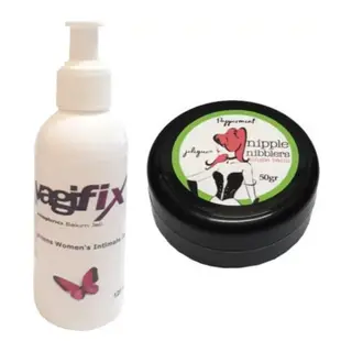 Hintohu Nipple Nibblers Tingle Balm 50 Ml Naneli Göğüs Bakım Kremi + Genital Bakım Kremi 120 Ml