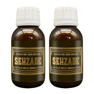 Şehzade Iksiri Şurubu 2 Adet Osmanlı Geleneğinden Bitki Extratlı Şurup 50 Ml