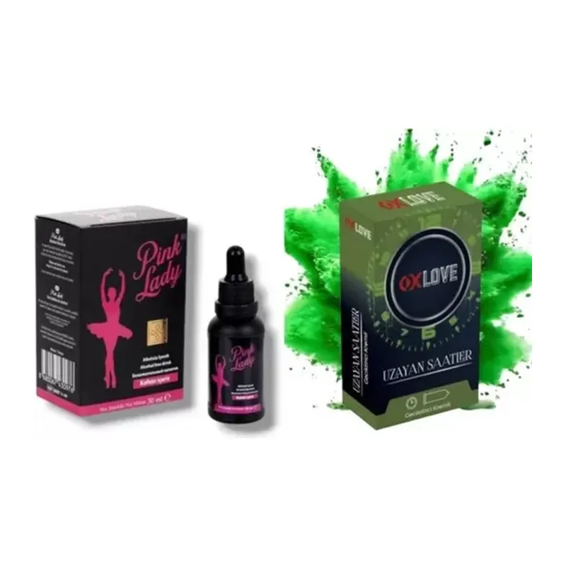 Pink Lady Kadın Istek Arttırıcı Damla 30 Ml + Oxlove 10 Lu Prezervatif Gecıktırıcılı Kremli