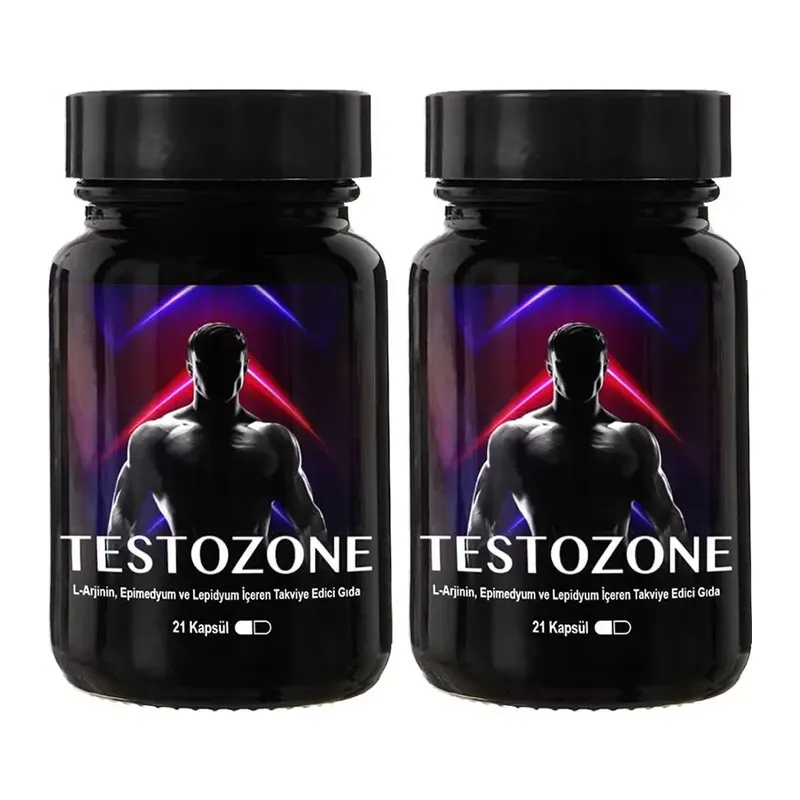 Testozone 2 Kutu Erkeklere Özel L-argininli Lepidyumlu 21lı Formül