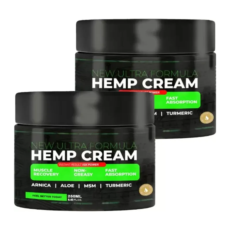 Louise Beauty / Hemp Cream - 2 Adet Ağrılarınıza Cildinizi Nemlendirmeye 250 Ml Krem