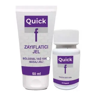 Quickf Bölgesel Jel 50 Ml + Quickf 15'li