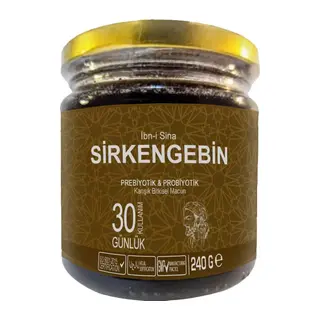 Ibn-i Sina Sirkengebin: 1 Adet Ballı Sirkeli Sarımsaklı Aromatik Prebiyotik Macun