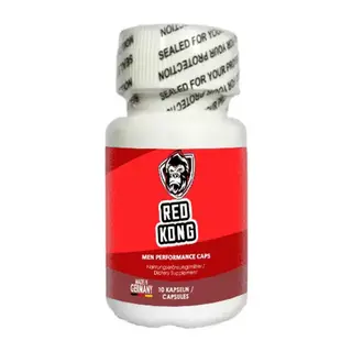 Red Kong: Erkeğin Çok Özel Formülü 10 Lu Cinseldestek