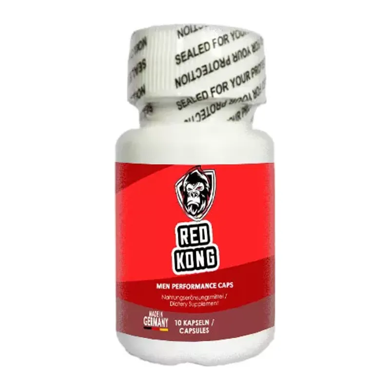 Red Kong: Erkeğin Çok Özel Formülü 10 Lu Cinseldestek
