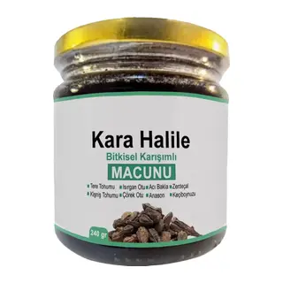 Kara Halile Bitkisel Karışımlı Terminalia Chebula Macunu 240 Gr