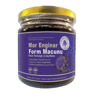 Ayvalık Mor Enginar Macunu 1 Adet Fit_240 Gr Macun Form