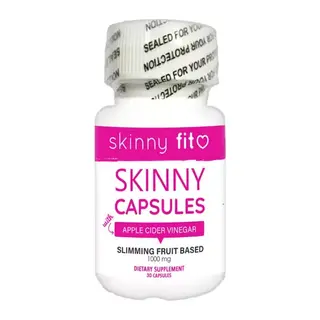 Skinny Fit 1 Tane Elma Sirkesi Ana Malzemeli Meyve Ektratlarından 30 Lu Bakım