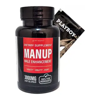 Garsani Man Up Erkeklere 30'lu Soft Gel Formunda + Jel