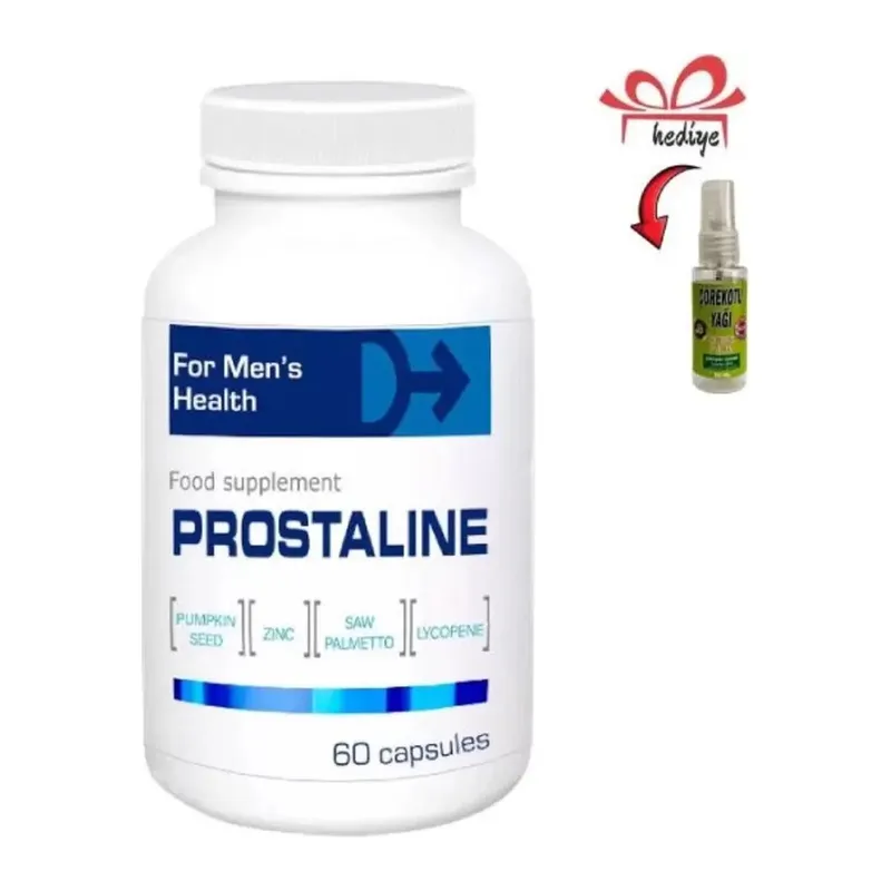 Prostaline Erkeklere Özel 60'lı X 1 Adet Çörekotu Yağı