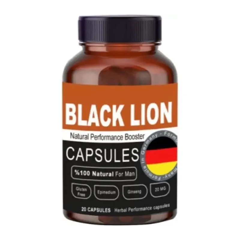 Black Lion Men Booster Erkeklere Özel 20'li X 1 Adet