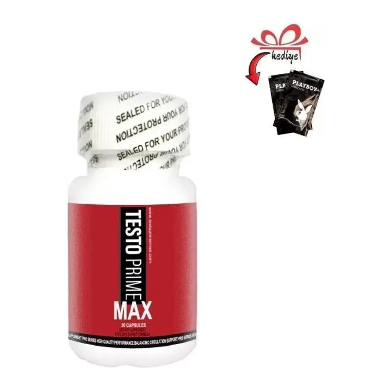 Testo Prime Max Erkeklere Özel Her An Maksimum Limit 30’lu X 1 Adet