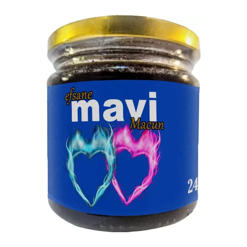 Efsanevi Mavi Macun 1 Kavanoz 240 Gr Bay&bayan Çiftlere Aktivitelere Özel Macun