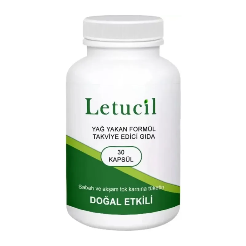 Letucil Dstklyci Ürün 30 Lu Yeşil Çay Ve Biberiyeli G.ç Desteği