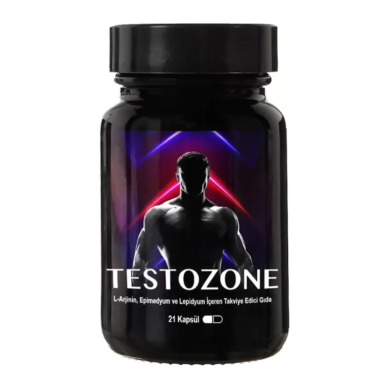 Testozone: 1 Adet Erkeklere Özel L-argininli Epimedyumlu Lepidyumlu 21lı Formül