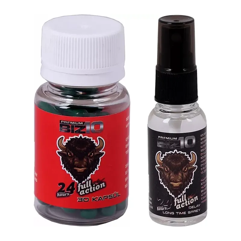 Bizon 600mg 30'lu Ve Bizon Sprey 1 Kt
