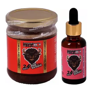 Bizon Atom Macun 240gr + Bizon Kadın Damla 30 Ml