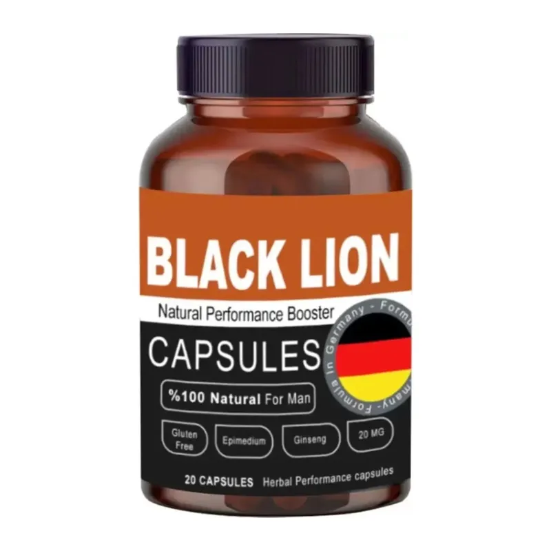 Black Lion Men Booster Erkeklere Özel 20'li