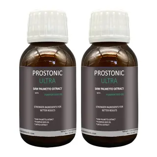 Prostonic Ultra: 2 Adet Erkeklere Sawpalmettolu Kabak Çekirdeği Ekstratlı 50 Ml Şurup