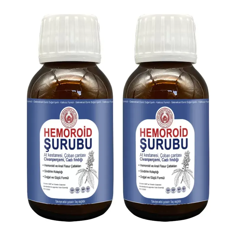 Hemeroidşurubu 50 Ml 2 Adet Ençok Tercihedilen Köy Kooperatifleri Vakfı Takviyeedici Şurup