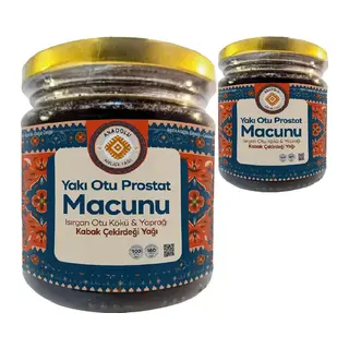 Yakı Otu Macunu - 2 Adet Erkek Özelbölge İçin Isırgan Otu Kökü Ve Yaprağı Kabak Çekirdeği Yağı İçerikli Özel Prostamacun