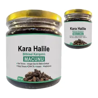 Kara Halile 2 Adet Bitkisel Karışımlı Terminalia Chebula Macunu 240 Gr