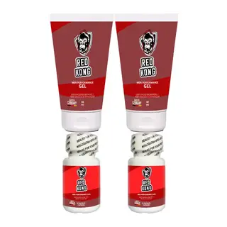 Red Kong Gel 2 Adet 50 Ml Jel + 2 Adet Red Kong 10 Lu Kapsüller