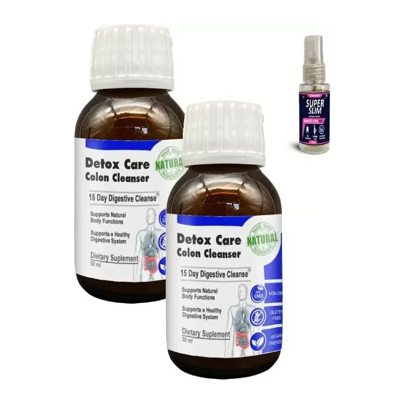 Detox Care Destek Şurubu 50 Ml X 2 Adet+super Slım