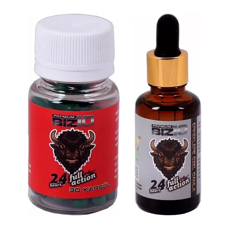 Bizon 600mg 30'lu Ve Bizon Bay Azzdırı-cı Damla 30 Ml