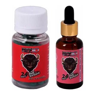Bizon 600mg 30'lu + Bizon Kadın Damla 30 Ml