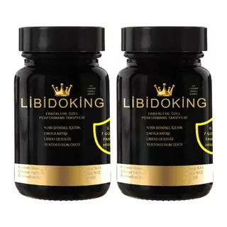 Libidoking 2 Adet 30 Kapsüllü Erkeklerin Pe.nislerine Bakım Ürünü **kingkong Hissi**