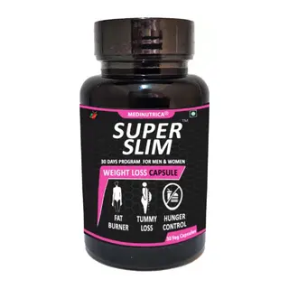 Medinutrica Super Slim 2 Adet Fiziğinizdeki Hafifliğin Ve Inceliğin Için Bay Bayan 30 Lu Caps