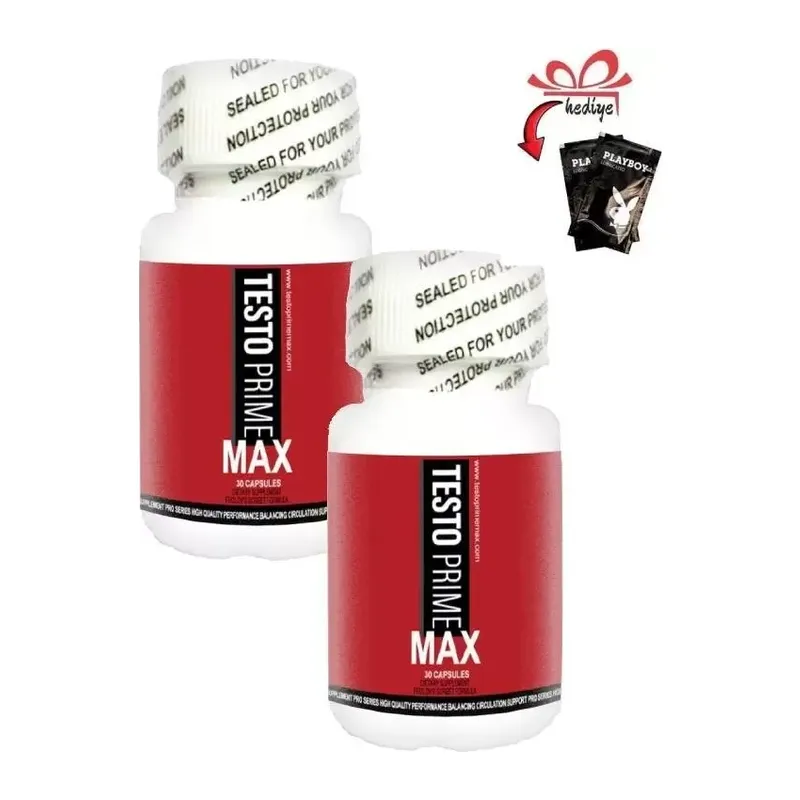 Testo Prime Max Erkeklere Özel Her An Maksimum Limit 30’lu X 2 Adet