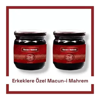 Macun-ı Mahrem Erkeklere Doğal Karışım 240 Gr X 2 Adet
